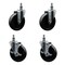 Service Caster Assure Parts 190CW2525KIT Replacement Caster Set with Brakes, 4PK ASS-SCC-TS20S514-POS-121310-2-TLB-2 - alternate 1